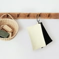 thumbnail image 5 of Muka 12 Pack Natural Canvas Purse with Black Zipper & Metal Clip, 7-3/4 x 4-1/2 Inches Pencil Case, 5 of 7