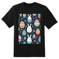 thumbnail image 2 of Plus Size Shirt for Women Oversized Black Tops for Women Short Sleeves Shirt for Women Easter 149 T Shirt Crewneck Shirt for Women M, 2 of 5