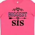 thumbnail image 4 of Inktastic Biggest Sis Girls Sister Announcement Youth T-Shirt, 4 of 5