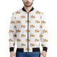 thumbnail image 3 of Chaquetas con cremallera y estampado 3D de Corgi de dibujos animados para hombres y niños, sudadera con estampado de mascotas y perros, chaqueta bomber informal de calle, abrigo de manga larga, 3 of 5
