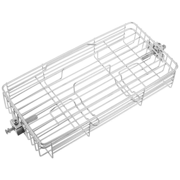 ELAYARD Versatile Rotisserie Cage and Grill Rack for Fish Chicken Wings and Outdoor Bbq