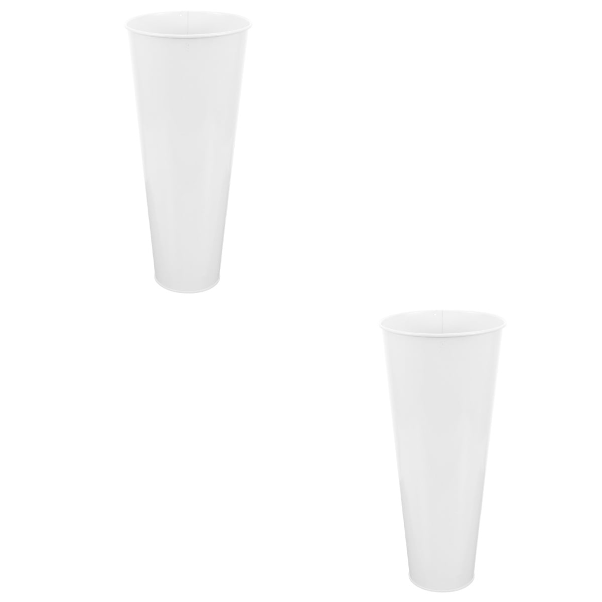 WORGEOUS 2-Pack Multi-Functional Umbrella Stand with Storage Bucket and Walking Stick Holder for Home, Office, Entryway