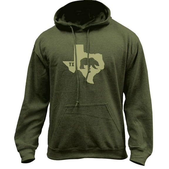 Original I Bear Texas Classic University State Pullover Hoodie Sweatshirt