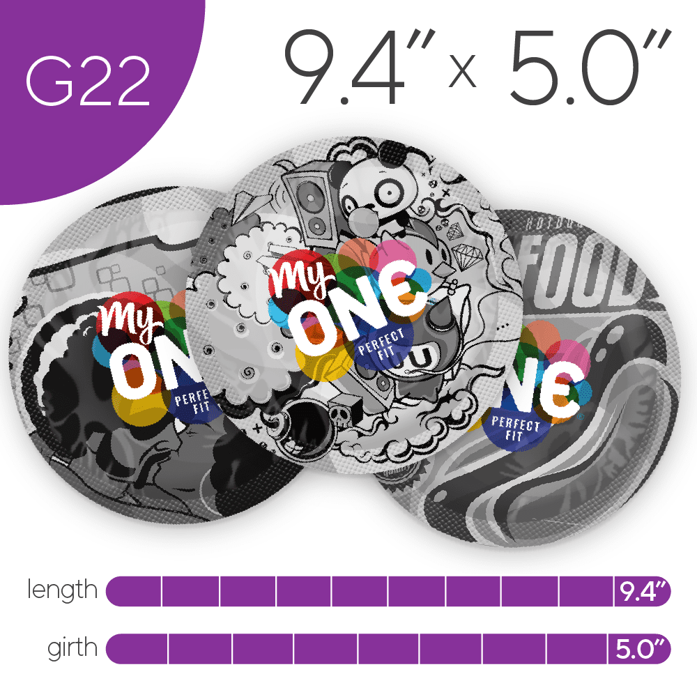 Myone Condom Size Chart Myone® Condoms Size B22, 6count