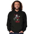 thumbnail image 5 of Santa Claus Tell Me What You Want Hoodie Hooded Sweatshirt Men Brisco Brands L, 5 of 6