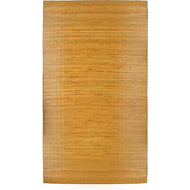 Bali Natural Bamboo Area Rug, 5' x 8'