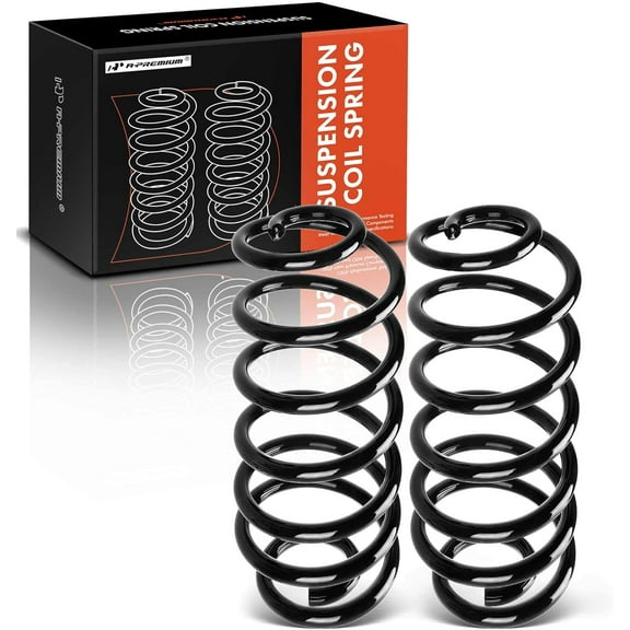 A-Premium 2Pcs Rear Suspension Coil Spring Set Compatible with Chevrolet Malibu 2006 & Pontiac G6 2005-2010 2.4L 3.5L 3.9L, Driver and Passenger Side, Replace# 22731055
