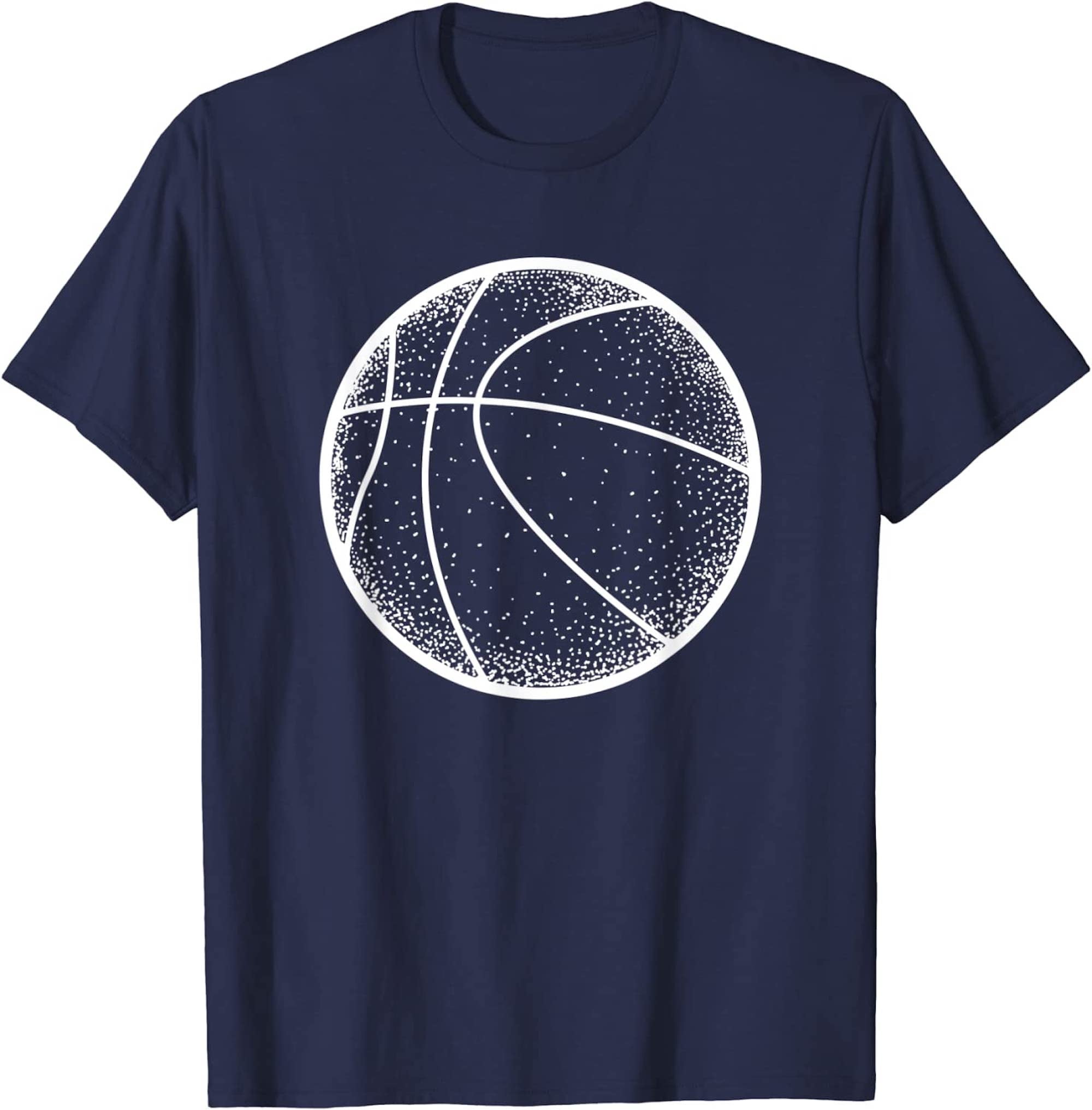 Cool Basketball Silhouette Basketball Ball Sports Team Games TShirt