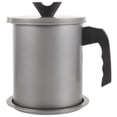 thumbnail image 1 of Pot-tamis à Huile en Acier Inoxydable 2,0 L, Contenant à Graisse, Boîte de Rangement pour Huile 1,7 L, 1 of 7
