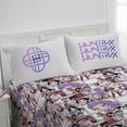 thumbnail image 6 of KPOP Demon Hunters Huntrix Trio Kids 4 Piece Bedding Sheet Set, Multicolor, Full Size, 6 of 9