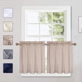 thumbnail image 3 of Danolaps Water Resistant Shower Curtain Liner with 3 Magnets - Soft Cloth Bathroon Shower Liner, Light-Weight Washable Bath Tub Shower Liner, 3 of 9