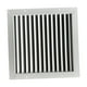 thumbnail image 5 of Rejillas de barra lineal, rejilla de ventilación de aire, rejilla de techo moderna, Deflector de ventilación de aire cuadrado, dirección para pared de 30cmx30cm, 5 of 9