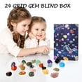 thumbnail image 7 of Birthday Gifts For Boys, 24Pc Crystal Raw Stone Advent Calendar 2025 Gift Box - Portable Collection Surprises, Unique Scientific Countdown Box - Kids Girls Boys, Xmas Gifts, Xmas, 7 of 7