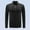 c01Black, variant on LNWUY Slim Fit Long Sleeve Shirts for Men Quick-Dry Performance Soft Fitted Breathable Collared Long Sleeve Golf Shirts Blue XXL