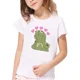 thumbnail image 5 of Camiseta de algodón con estampado de rana para niñas, bonita camiseta de verano de manga corta estilo Harajuku, ropa para niños, camisetas, 5 of 5