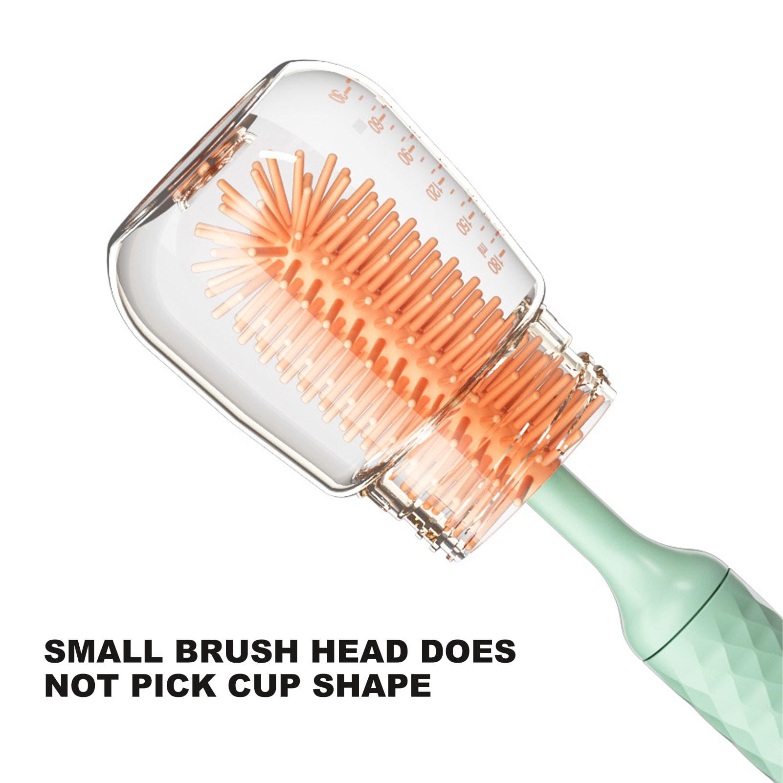 BOKYAN 2‑Speed Electric Bottle Brush Set – Waterproof, Wall‑Mounted, Multi‑Tool Cleaner with Silicone Brush, Nipple & Straw Attachments, Blue