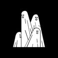 thumbnail image 2 of Vinyl Wall Art Decal - Happy Three Ghost - 19" x 16.5" - Trendy Cute Fun Halloween Season Design Sticker For Home Family Room Windows Entry Doors Office Coffee Shop School Spooky Decor, 2 of 4