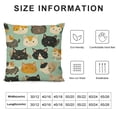 thumbnail image 5 of BANET Throw Pillow Covers Cute Pillow Cover Square Pillow Case Cushion for Home Decor Sofa Couch Pillowcase 20x20in, 5 of 5