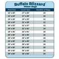 thumbnail image 6 of Buffalo Blizzard Black Heavy Duty 18 Gauge Single Chamber Water Bag, 8 ft, 12 Pack, 6 of 6