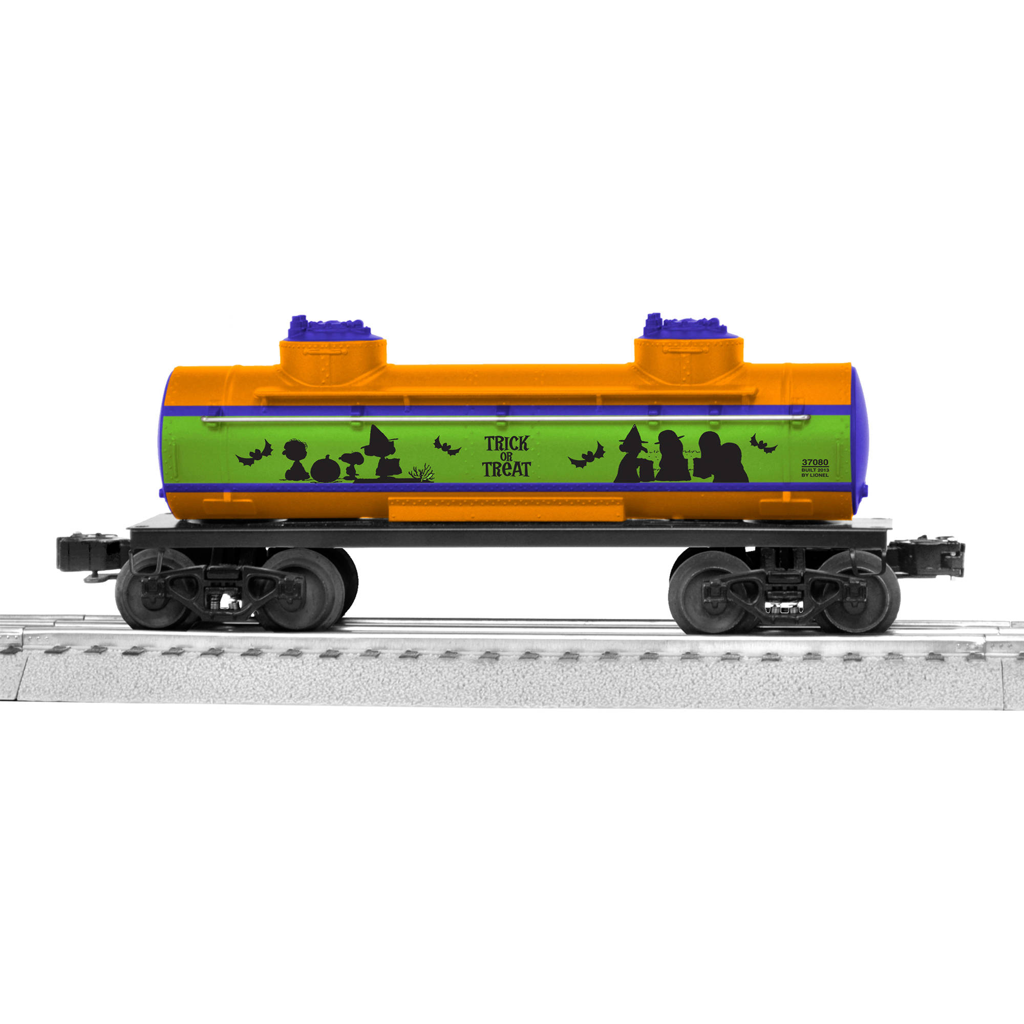lionel peanuts halloween train set