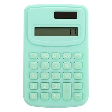 GOOHOCHY Simple Calculators For Students Calculator Green 1Set