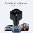 thumbnail image 2 of Lecteur de Musique MP3/WAV Voiture Modulateur BT 5.0 Récepteur Audio Mains Libres Sans Fil Double Chargeurs USB, 2 of 7