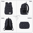 thumbnail image 7 of Soda Candy Girls Backpack Set 3pcs Coquette Bow School Bookbag for Kids Cute Kawaii Printed Book Bag with Lunch Bag Pencil Pouch, 7 of 7