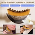thumbnail image 5 of 2 PCS Lymphatic Contour Face Brush, Manual Lymphatic Drainage Massager, Natural Makeup Brushes with Durable Soft Bristles, Hypoallergenic Ergonomic Facial Cleansing Brush for Sculpting - 2 Pack, 5 of 8