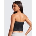 thumbnail image 2 of Top Tubo Doble Capa Butterluxe CRZ YOGA Negro, 2 of 6
