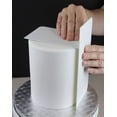 thumbnail image 6 of PME PS42 Tall Cake Plain Edge Plastic Side Scraper 10 x 9.3 Inces, White, Standard,, 6 of 13