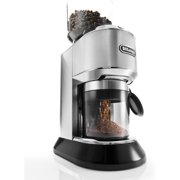 De'Longhi Dedica Conical Burr Grinder with Portafilter Attachment, 6.9 x 11.2 x 18.1 inches, Silver