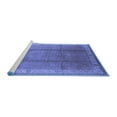 thumbnail image 2 of Ahgly Company Machine Washable Indoor Rectangle Oriental Blue Traditional Area Rugs, 2' x 4', 2 of 4