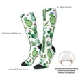 thumbnail image 4 of Naloa Cactus Plants1 Thigh High Socks Extra Long Stretchy Sock Women Over Knee High Opaque Stocking Daily Wear, 4 of 6