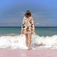 thumbnail image 5 of Pink Strawberry Beach Towel Microfiber Soft Absorbent Quick Dry Large Beach Towel for Travel Pool Yoga Gym Sports Camping and Gifts Men Women Beach Accessories 29x57 Inch, 5 of 6