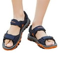 thumbnail image 3 of Dsscvnef Men's Beach Summer Sandals Outdoor Sports Two Way Comfortable Lightweight Breathable Durable, 3 of 6