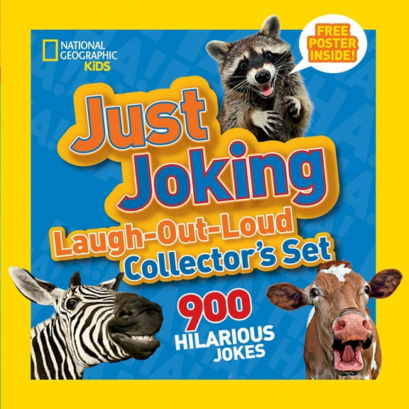Just Joking National Geographic Kids Just Joking Laugh-Out-Loud Collector's Set: 900 Hilarious Jokes, (Paperback)