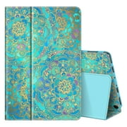 Fintie Folio Case for Fire HD 10 and 10 Plus Tablet (13th/11th Generation, 2023/2021 Release, Slim Fit Standing Cover with Auto Sleep / Wake, Shades of Blue