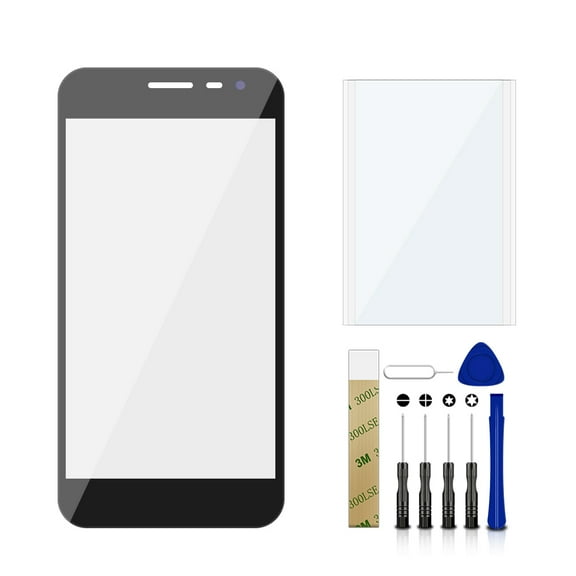 For Cricket Samsung Galaxy J2 Pure SM-J260AZ Replacement Front Outer Glass Lens Screen Tool