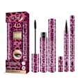 thumbnail image 2 of Mascara, Eyeliner, 2 in 1 Long-Lasting Smudge-Proof Thickening Eye Makeup Set, Natural Ingredients, Easy to Remove, Suitable for Sensitive Eyes, All Day Wear, 2 of 9