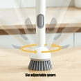 2026 NEW 6-in-1 Dishwashing Brush with Soap Dispenser - Adjustable ...