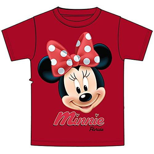 Disney Girls Minnie Mouse Face T-Shirt 