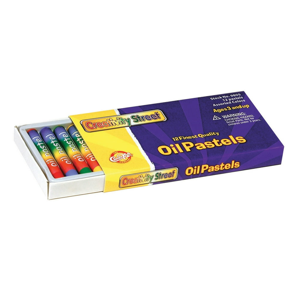 Oil Pastels, Assorted Colors 12 per pack, 12 packs