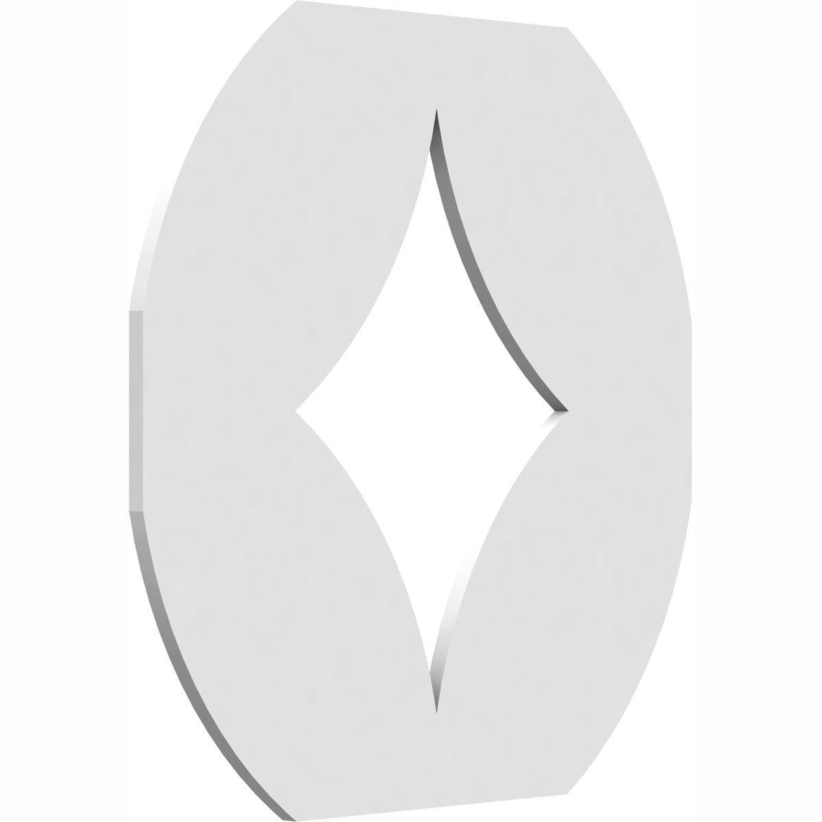 Medium Gresham Decorative Fretwork Wall Panels in Architectural Grade PVC
