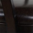 thumbnail image 4 of Williams 27" Swivel Counter Height Bar Stool Vintage Brown Faux Leather, 4 of 16