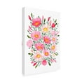 thumbnail image 4 of Canvas Wall Art - blursbyai 'Winterlynn Pink Bouquet' Wall Art for Living Room, Bedroom, or Office Décor by Trademark Fine Art - 30 x 47 Inches, 4 of 4