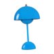 thumbnail image 1 of Lámpara de mesita de noche táctil, lámpara de escritorio para sala de estar, moderna, sin parpadeo, puerto USB integrado, atenuación táctil, cambio de Azul, 1 of 8