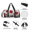 thumbnail image 6 of Fotbe Leaves And Anemone Pattern Foldable Sports Gym Bag with Wet Dry Pocket, Ultralight Travel Bag, Large Capacity Duffel Bag, Splash Proof Carry on Bag, Overnight Bag, Weekender Bag, 6 of 8