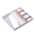 thumbnail image 2 of Puente de 3 Sils para Guitarra Eléctrica con Tornillos de Lve Gloria 3 Puente de la silla de montar para Telecaster guitarra eléctrica, 2 of 5