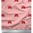 thumbnail image 1 of Soimoi Silk Fabric Artistic Floral Decor Fabric Printed Yard 42 Inch Wide, 1 of 5