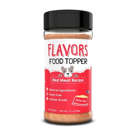 UPC: 0850001715119 | FLAVORS by Beaumont Basics Food Topper for Dogs Red Meat Recipe 3.1-Ounce